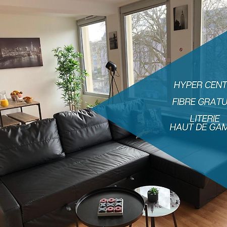 Hyper Centre - Wifi Fibre Gratuit - Jergweloh - Le New Yorkais Apartman Caen Kültér fotó