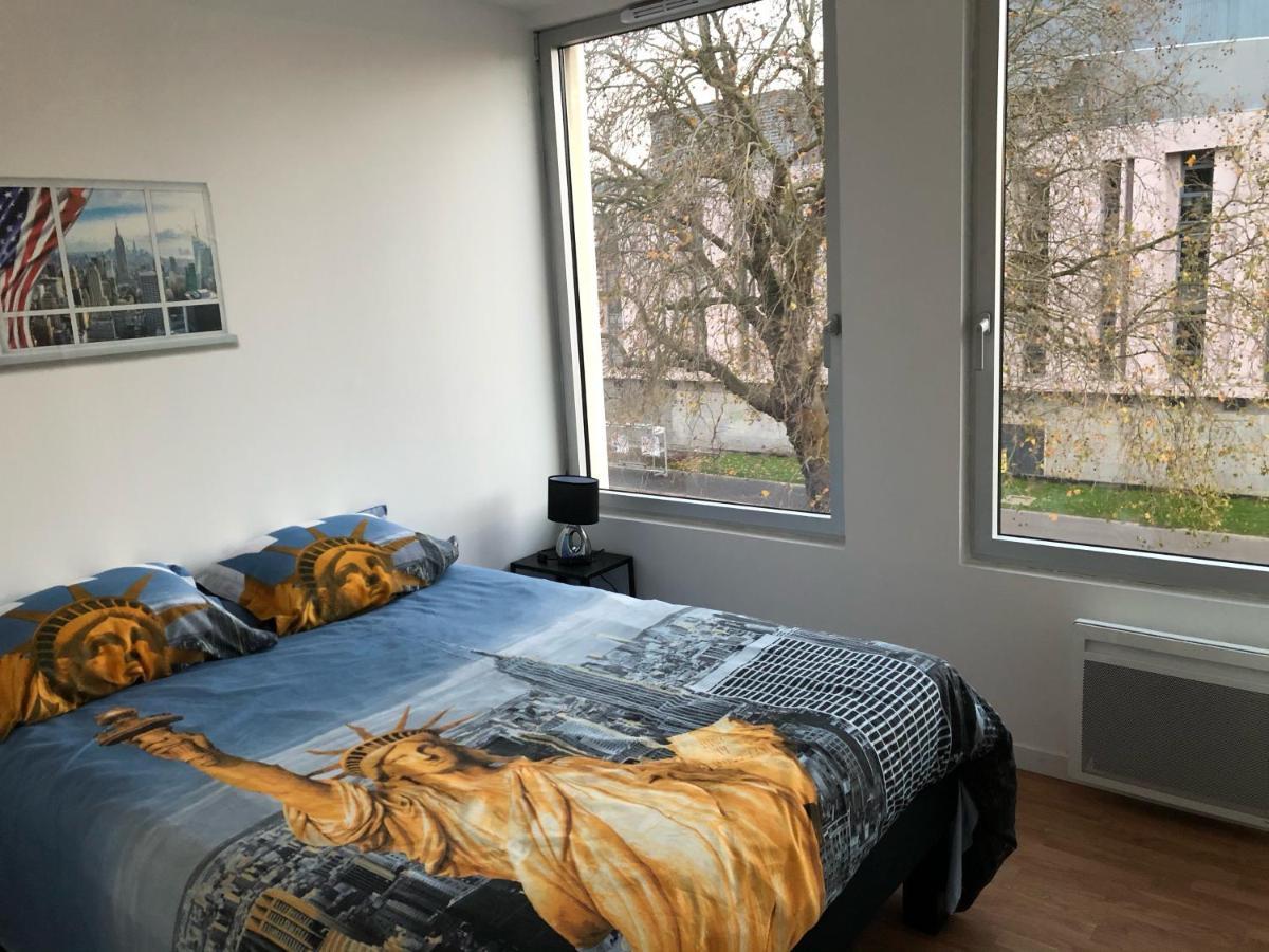 Hyper Centre - Wifi Fibre Gratuit - Jergweloh - Le New Yorkais Apartman Caen Kültér fotó