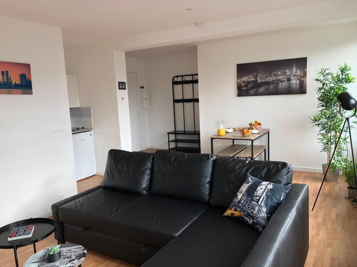 Hyper Centre - Wifi Fibre Gratuit - Jergweloh - Le New Yorkais Apartman Caen Kültér fotó